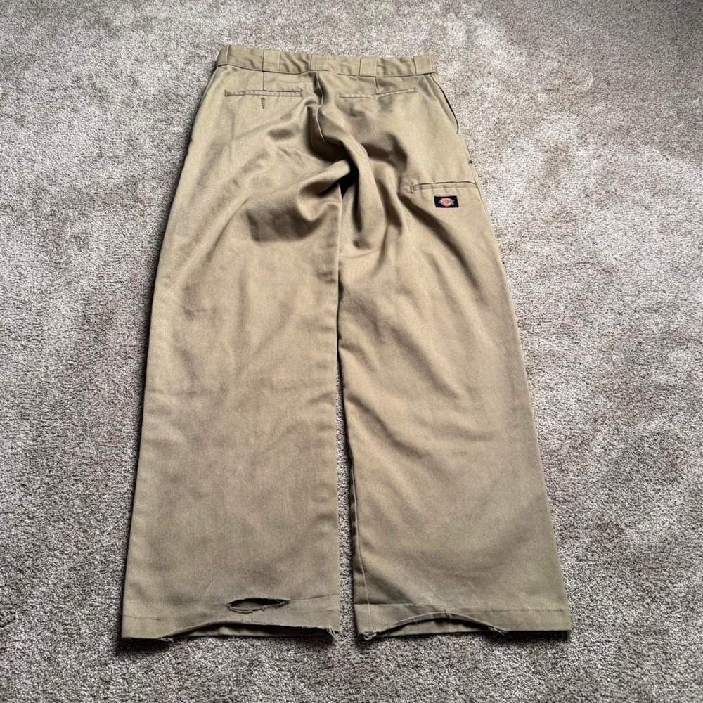 BEIGE DICKIES LOOSE FIT TROUSERS